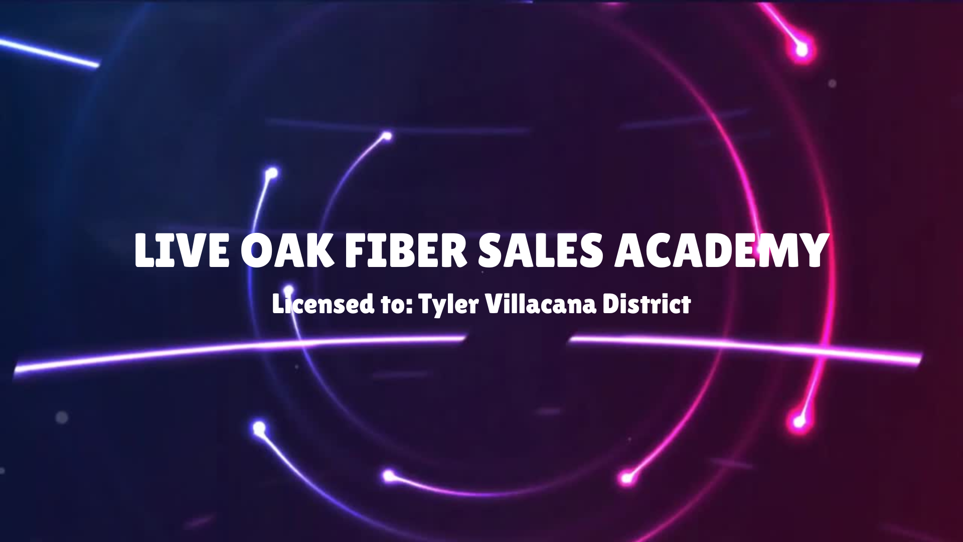 Protected: Live Oak Fiber Sales Academy